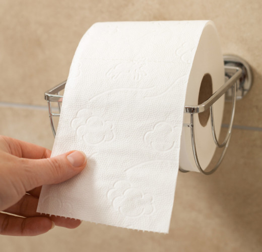 Toilettenpapierhalter "Rollo"